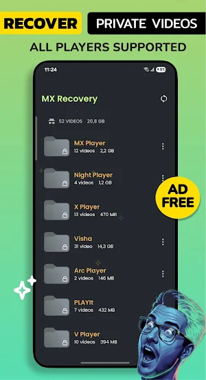 MX Private Folder Recovery Screenshot 1