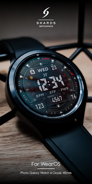 SH018 Watch Face, WearOS watch Screenshot 1