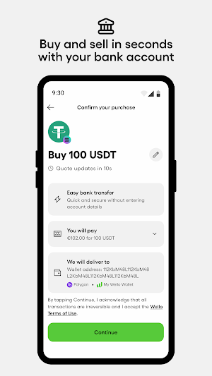Wello Wallet Screenshot 1