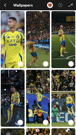 Ronaldo Wallpapers, Keyboard Screenshot 1