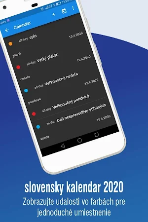 slovensky kalendar 2020, sviatočný kalendar 2020 Screenshot 3
