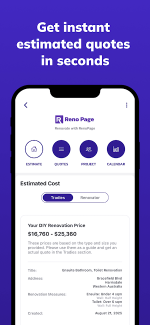 Renopage: Renovation Solution Screenshot 1