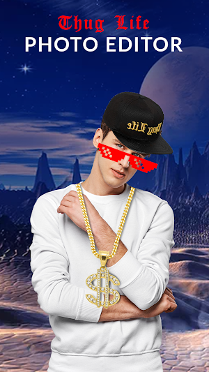 Thug Life Sticker Photo Editor Screenshot 1