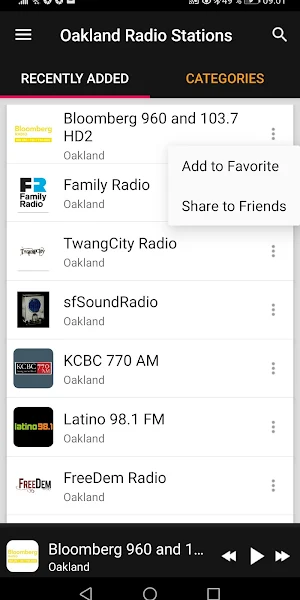 Oakland Radio Stations - California, USA Screenshot 1