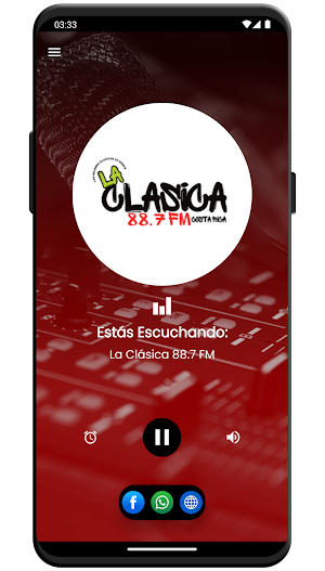 La Clásica 88.7 FM Screenshot 2