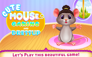 Cute Mouse Caring And Dressup Screenshot 2