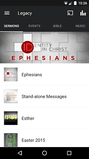 Legacy Bible Church Screenshot 0