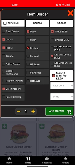BurgerTogo Yeovil Screenshot 1