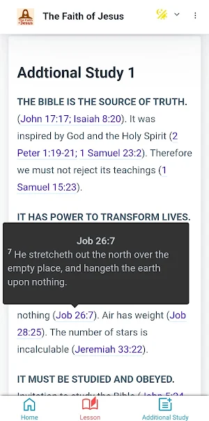 The Faith of Jesus Screenshot 3