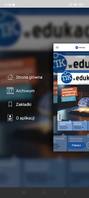TIK w Edukacji Screenshot 2