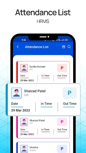 HRMS Admin Screenshot 1
