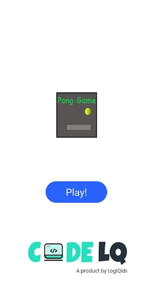 Pong Game Screenshot 2