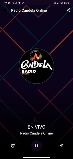 Radio Candela Online Screenshot 0