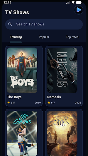 Flixio - Movies & TV shows Screenshot 1