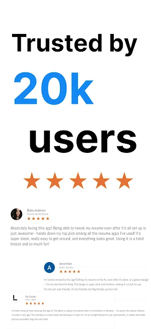 Resume Builder AI App CV Maker Screenshot 2