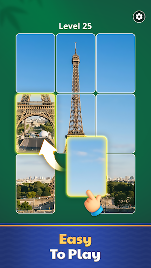 Jigsawart Solitaire Puzzle Screenshot 1