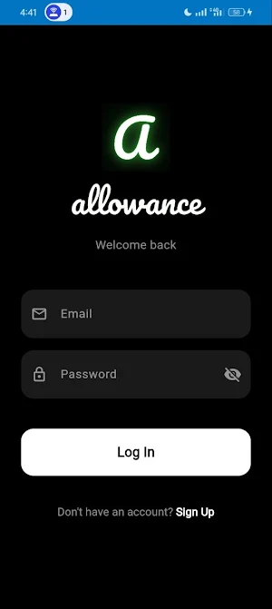 Allowance Screenshot 1