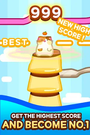 Jump Cat: Pudding Tower Screenshot 2