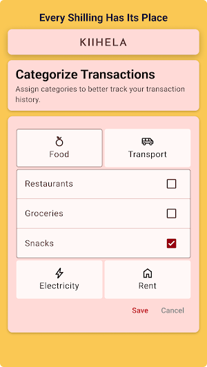 Kiihela: Manage Money, Budget Screenshot 2