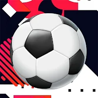 Football in forest