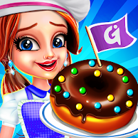 Donut Truck - Cafe Kitchen Cooking Games