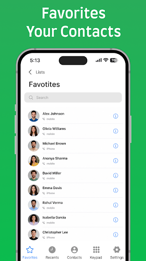 Phone for Android Screenshot 1