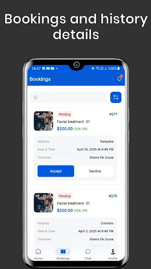 Fixaars for Providers Screenshot 3