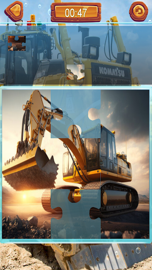 Bulldozers Jigsaw Puzzles Screenshot 2