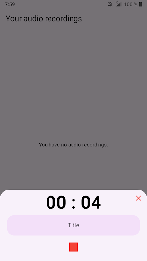 Simple recorder Screenshot 2