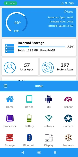 PhoneInfo Checker: CPU | RAM | Screenshot 3