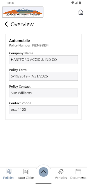 Springs Ins. Brokers Mobile Screenshot 3