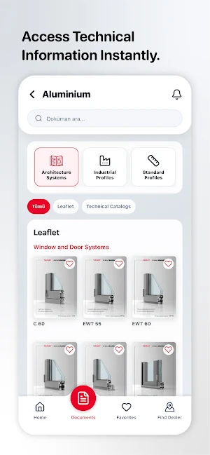 Saray Aluminium - Doc Center Screenshot 2