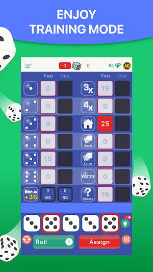 Yatzy Online Screenshot 1