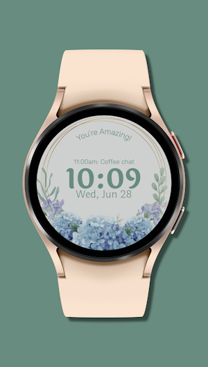 Independent: Flower Watchface Screenshot 3