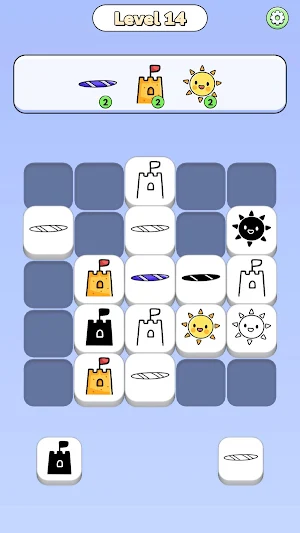 Sticker Tiles Sort Screenshot 1