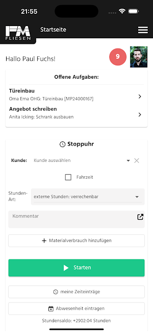 FM Fliesen Screenshot 2