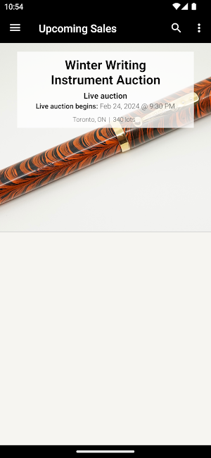 NA Pen Auctions Screenshot 0