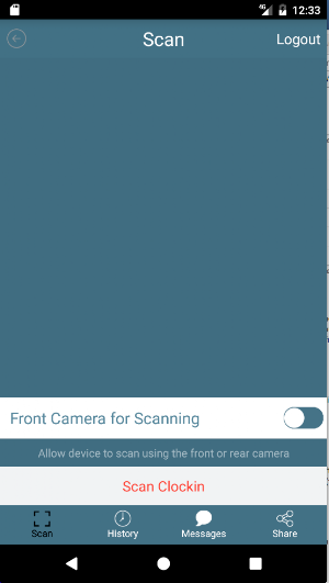 Smart Clockin Manager Screenshot 1