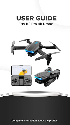 E99 K3 Pro Drone App Guide Screenshot 2