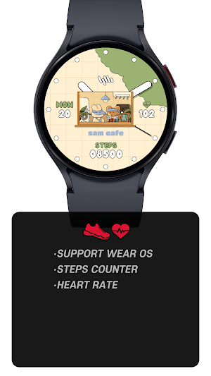 SamWatch T Nori Cafe Screenshot 1