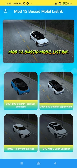 Mod 12 Bussid Mobil Listrik Screenshot 1