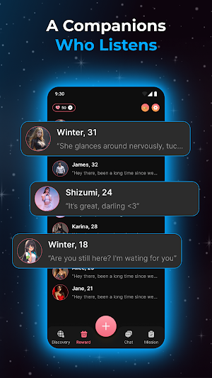 Novia: AI Girlfriend Chat Screenshot 1