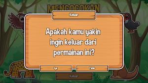Edukasi Mencocokan Nama Hewan Screenshot 3