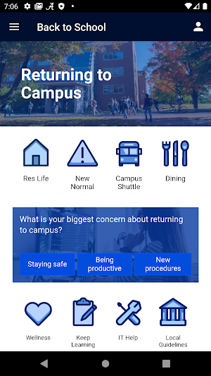 myUConn Screenshot 2