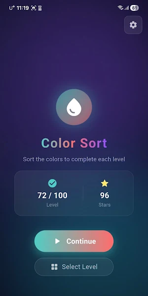 ColorSortSpecial:Water Puzzle Screenshot 1