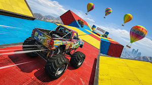 Monster Truck: Ramp Stunt 3D Screenshot 3