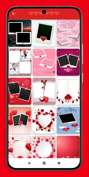 valentine day photo frame2024 Screenshot 0