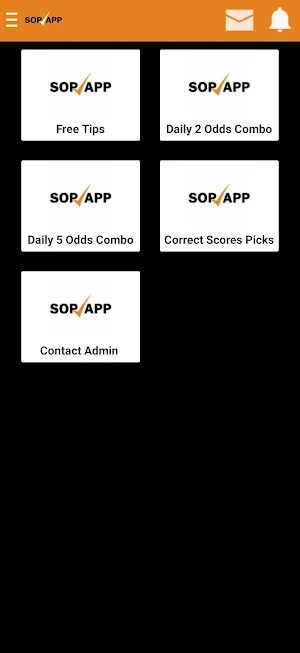 SOP APP Screenshot 1