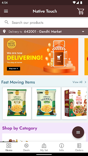 Native Touch Sales Screenshot 0