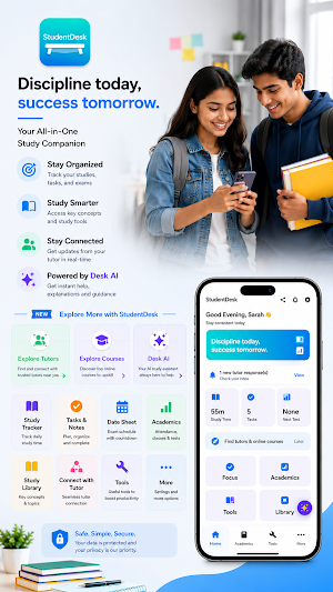 StudentDesk: Study Companion Screenshot 0